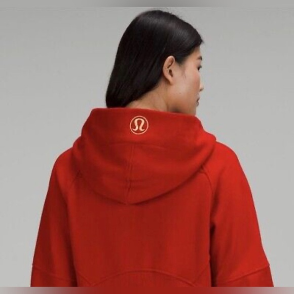 Lululemon Scuba Oversized Half Zip Lunar New Year 2022 - Dark Red LE - Picture 2 of 4